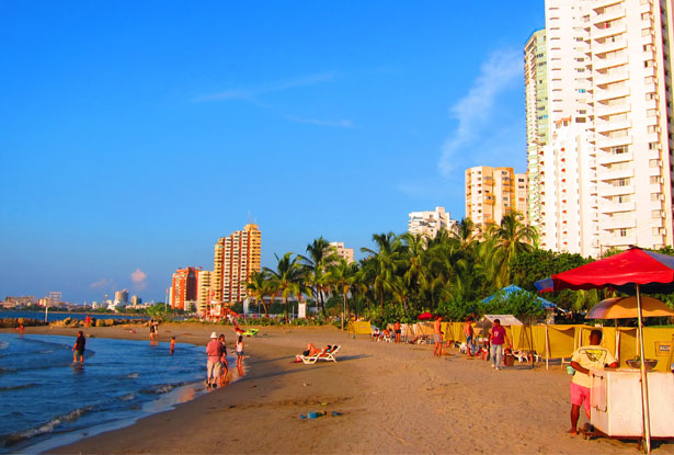 Miami Beach in Cartagena